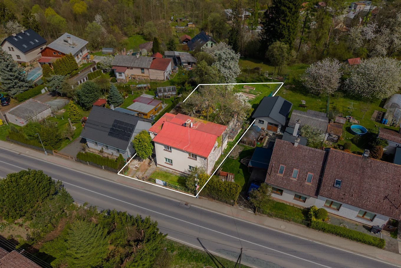 Stavební pozemek 682 m² — Česká Skalice